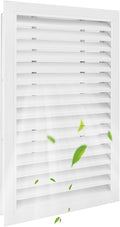 18"x24" Gable Vent - Premium Aluminum，Filter Screen for Removable, Ideal for Gables, Sheds, and Attics - Vent Opening 16"x22" - Boost Ventilation and Guard Against Moisture