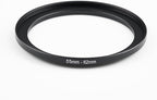 55mm to 62mm Step-Up Ring Filter Adapter,for All Brands UV ND CPL, Metal Ring Step-Up Rings Adapter Filter (55mm-62mm)