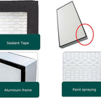 Replacement HEPA Filter for Air Flow Clean Bench 46 x 22 x 2.7 inch FFU Aluminum Fan Filter Unit for Laminar Flow Hood Class 100 Cleanliness HEPA Filter