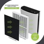 Replacement Idylis AC-2125 /AC-2126 Filters Compatible With Idylis Air Purifier AC-2125, AC-2126, iap-10-125, iapc-40-140, iap-10-150,Replacement idylis H13 IAF-H-100B Hepa Filter 2 Pack