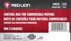 Red Lion RLCB15-230 1.5-HP 230-Volt VMC Control Box for Submersible Well Pump, Grey, 640222