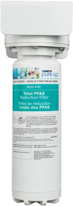 Watts Premier H2O-DWCBTP100 Single-Stage Total PFAS Reduction Under Counter Water Filtration System, Reduces Forever Chemicals, High Flow Rate 1.5 GPM, 1/4 Turn Quick Change, 1,900 Gallon Capacity