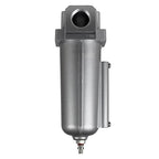 F706 3/4" in Line Compressed Air Moisture Water Filter Trap - for THB Compressors Parts Replacement F706N - Leak Proof Air Line Filter/Air Moisture Filter Separator - 225 PSI 2.7 oz Silver