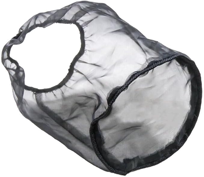 Universal Air Filter Cover, Air Filter Wrap for Motorcycle Car Air Intake Filter Protective Cover Dustproof Waterproof Universal Accessories (Filter S), Pack of 2