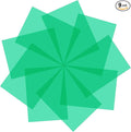 Lystaii 9pcs Gel Light Filter Color Correction Colored Overlays Transparent Color Film Lighting Gel Filter Plastic Sheets Correction 11.7 by 8.3 Inches for Film, Video, Photo, Stage (Green)