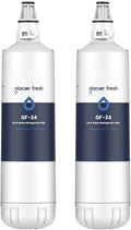 GLACIER FRESH Replacement for 7012333 Ice Maker Water Filter, Compatible With Sub-Zero 7012333 Water Filter, Manitowoc K00374 (2 Pack)