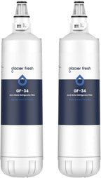 GLACIER FRESH Replacement for 7012333 Ice Maker Water Filter, Compatible With Sub-Zero 7012333 Water Filter, Manitowoc K00374 (2 Pack)