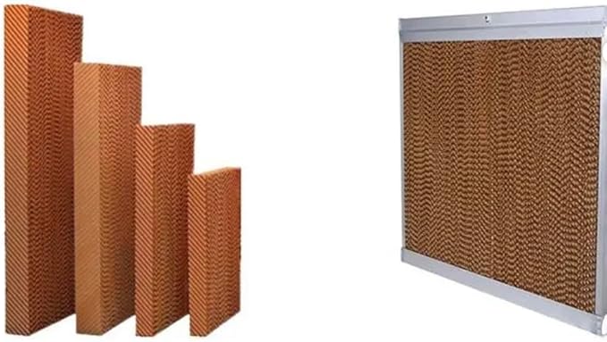 High Efficiency Swamp Cooler Pads, Swamp Cooler Filter, Evaporative Cooling Pad, Evaporative Cooler Pads, Evaporative Cooler Replacement Media, 1 Piece Per Package (36" Long, 12" Wide, 6" Thick)