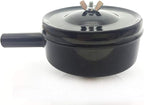 YXQ Filter Silencer 3/4PT 26mm Male Thread 5 inch Diameter Air Compressor Inlet Intake Sound Muffler + Air Filter Element