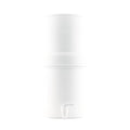 Boroux Compact Gravity-Fed Countertop Stainless Steel Water Filter System | 1.8 Gallons with 2 Authentic Black Foundation. Filters | Matte White