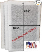 Fast-Shipped-Filters 3 Pack 20x25 Replacement Filters Compatible with Dynamic Air Cleaner 20x25 Refill White