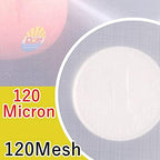 Fine Filter Mesh Nylon Fabric, Recycling Screens for Kitchen Filtration Food Wine 80-500 Mesh(120mesh 120micron,1x10 meter)