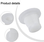 For HEPA Filter for Car Vacuum, Washable Reusable Vacuum Filter Replacement 10 Pack, Car Vacuum Cleaner Filter Set for Vehicle - 52x40x28mm