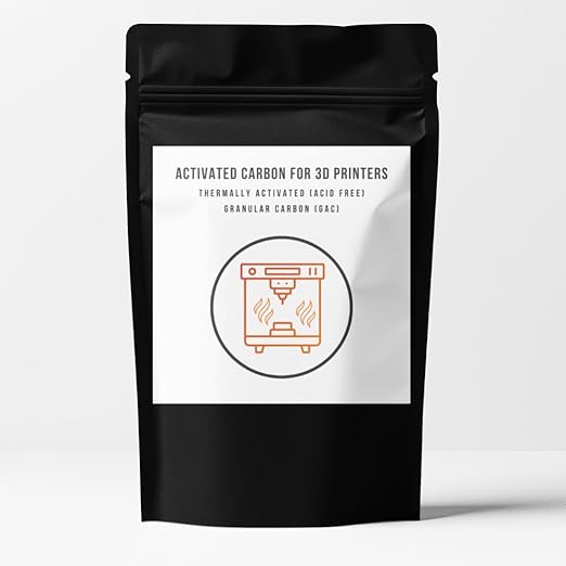 Carbon for 3D Printing & Laser Fume Filtration | Activated Carbon Depot | Low-Dust 3D Printer Filter Replacement Media | Thermally Activated GAC (27.5, Pounds)