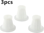 Replacement Filter For Boreas Handheld Vacuum Cleaners,Washable Reusable,In-car Vacuum Cleaner Cartridge, Easy To Disassemble(3 PACK)