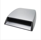 Car Air Flow Intake Hood Scoop Vent Bonnet Decorative Covers Kit Universal Compatible With BMW And Audi Compatible With Benz And Focus(Silver)