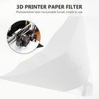 30Pcs Disposable Photosensitive Resin Strainer Funnel 3D Printer Accessories Consumable Paper Filter for SLA Resin Printing with 3pcs (10Pcs Each)