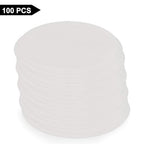 StonyLab Quantitative Filter Paper Circles, 46mm Diameter Cellulose Filter Paper with 20 Micron Particle Retention Medium Filtration Speed, Pack of 100