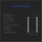 8 * 24 Inch Activated Carbon Filter Sheets Air Filter