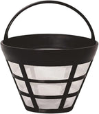 Reusable Coffee Filter – Coffee Filter Basket, Cup Brewing Insert, Metal Drip Strainer | Fine Mesh Extraction, Rewashable Design, Flavor Retention System, Portable Beverage Tool for Home Office Campin