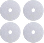 10 Pcs Universal Cloth Dryer Exhaust Filter Portable Replacement Lint Filter Air Intake Paper Filters for Chef Dryer, Dryer Replacement Parts Accessories (White,227 x 33 mm)
