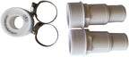 FibroPool Professional Pool Filter Hose Replacement Kit – 1.5" 6 Foot Hose 2 Pack with Reinforced Cuffs, Adapters, Clamps & PTFE Tape – Durable, Leak-Resistant, Universal Compatibility