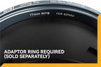 NiSi - JetMag Pro 82MAG Film Glow 1/4 - Cinematic Mist Glow Diffusion Filter, Highlight Bloom for Photo & Video, Nano Coated Optical Glass, Ultra-Slim Frame - Adapter Ring Required