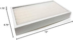 Nispira F1 C01 T02 HEPA Replacement Filter for 3M Filtrete Room Air Purifier FAP-C01-F1, FAP-T02-F1, FAP-C01BA-G1, FAP-T02WA-G1, FAP-ST02W, FAP-ST02N. 12 in. x 6.75 in. Part FAPF-F1-A. 2 Pack