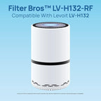 Filter Bros LV-H132-RF High Efficiency Activated Carbon Replacement Filter Fits LEVOIT H132