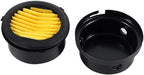 2PCS Metal Intake Filter Sound Muffler - Air Compressor Silencer (1/2"PT 20mm)