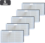 Washable HEPA Filters For Uninell UR3 Robot Vacuum Cleaner, Filter Paper Captures Fine Dust, Sturdy And Long-Lasting, Helps Keep Air Fresh And Floors Hygienic(20 PACK)