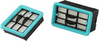 Replacement Vacuum Brush Roller Filter Set Compatible with for Bissell for CrossWave 3831 HF2 3845 3847 3848 Floor Scrubber Multi-Surface Wet Dry Vacuum Cleaner Parts Accessories with Cleaning Tool