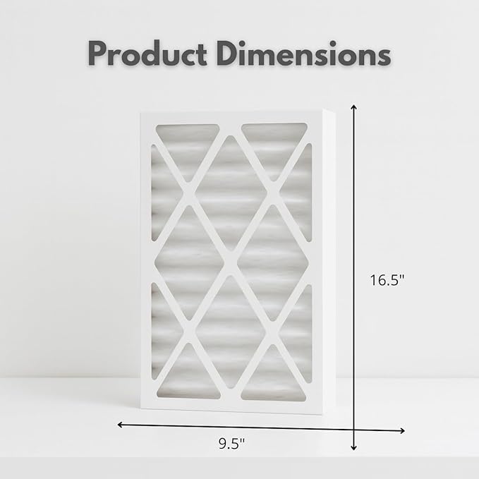 Nispira 5-Micron 3410 Outer Air Filter Replacement Compatible with WEN 3410 / POWERTEC AF4000 / Shop Fox W1830 / Grizzly G0738 Air Filtration System Part 90243-027-2, 4 Packs