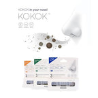 3-Ply Nose Filter Reusable Breathable Nasal Plugs Air Filteration for Dust, Pollution, Block Cold Air - Pack of 3 (Medium)