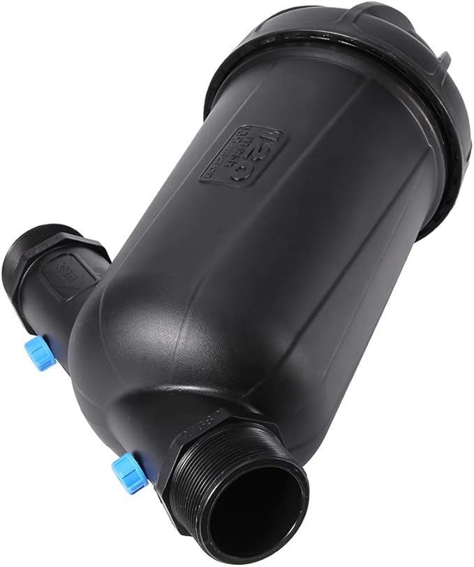 Agricultural Farm Y Type Mesh Filter Gardening Drip Irrigation Filtration Equipment 2in DN50 MNPT for Greenhouse Agricultural Garden Irrigation (Large (Overweight))