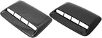 Car Universal Hood Vent Air Outlet Cover Compatible For Infiniti Compatible For Mazda And Tesla Hood Scoop Air Flow Intake Vent Cover(Carbon look)