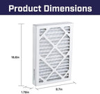 6 Pack 5-Micron Outer Air Filter Replacement Compatible with WEN 3410/ POWERTEC AF4000/ Shop Fox W1830/ Grizzly G0738 Air Filtration System. Compared to Part 90243-027-2