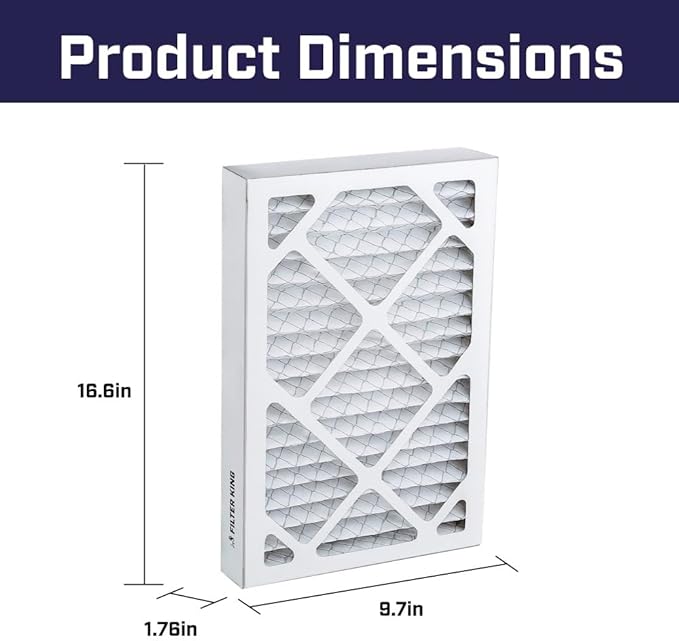 6 Pack 5-Micron Outer Air Filter Replacement Compatible with WEN 3410/ POWERTEC AF4000/ Shop Fox W1830/ Grizzly G0738 Air Filtration System. Compared to Part 90243-027-2