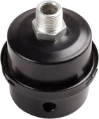 Air Compressor Silencer,Filter Thread Metal oil-less Intake Filter Air Filter Silencer Noise Muffler (3/8 PT 16mm)