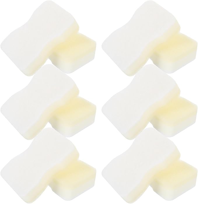 Balacoo 15pcs Lampshade Cleaner Sponges Dry Cleaning Sponge for Fabric Lampshade Dust and Soot Removal Reusable Household Cleaning Tool for Curtains and Crafts
