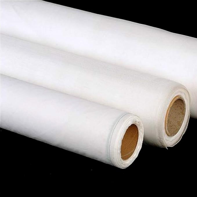 Tong Gu 39 x 78 inch Fine Filter Mesh Nylon Fabric Net Material Water Strain Mesh Size 35-250 Micron (110 micron)