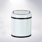 Portable Rechargeable Creative Intelligent Sensor Trash Can Household Electric Fashion Living Room Bathroom Trash Can Can Recycler (Size : B:35 * 25CM) (A:29 * 25CM)
