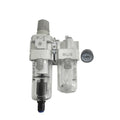 Air Combination Filter Regulator + Lubricator AC60A-B AC50A-06G/10G/06E/10E/06DG/10DG/06DE/10DE/06D/10D/06C/10C/CG/CE-B(AC60A-10E-B)