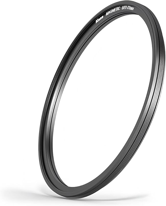 Kase 95mm Magnetic Screw in Adapter Ring Kit, Brass Magnetic to Threaded Filter Adapter Rings for Camera Lenses, Ultra-Thin 3.4mm Profile, Quick-Release Design, Compatible with UV CPL ND Filters