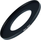 49mm to 82mm Step-up Adapter Rings Filter Adapter Black Metal Step Down Filter Ring Adapter Compatible with All Brand UV CPL ND Camera Lens Filter Stepping Rings (49mm-82mm)