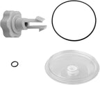 For SF80110-1 Pool For Leaf Trap Cover Lid with O-Ring and, Replacement Part for 12 Inch Sand Filter Pump, Swimming Pool Debris Cover and Filtration System Accessory for Above Ground Pools