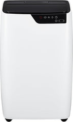 Portable Air Conditioners, 12000 BTU Portable AC for Rooms Up to 550 Sq.Ft. 3-In-1 Portable AC with Quick Cooling, Dehumidifying, 3-Speed Fan, 24H Timer, Remote, Ultra-Quiet, White and Black