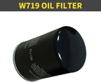W719 Oil Filter for 10HP Belt Motors Air Compressor, Industrial Air Compressor System Maintenance Kit