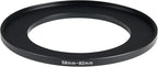 58-82mm Metal Step-Up/Down Ring Adapter Compatible with Mirrorless Cameras DSLR Lens, UV CPL ND Filter Thread Converter, Black