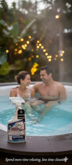 Ultimate Spa & Pool Filter Cleaner Spray, Professional Strength Fast Acting No Soak Hot Tub, Cartridge & Sand Filter Cleaning, Removes Body Oils, Sunscreen, Grease & Organic Build-Up (4 gallons)